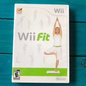 Wii Fit Disc and Manual for Nintendo Wii